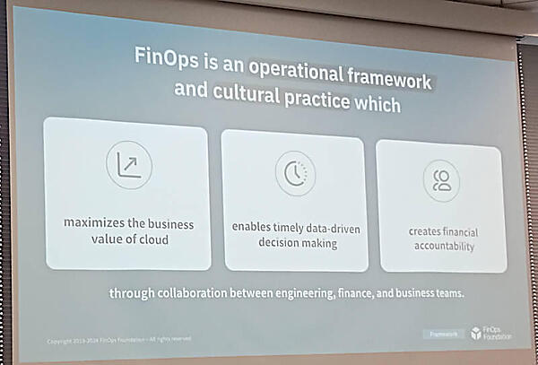 FinOpsの概要を説明