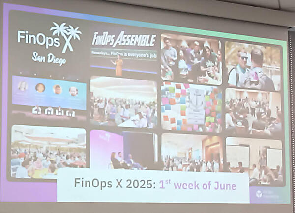 2025年のFinOpsのイベント、FinOps X 2025を紹介