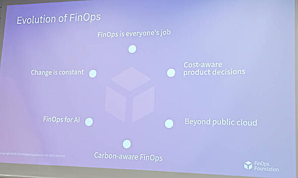 6つのポイントでFinOpsの進化を紹介