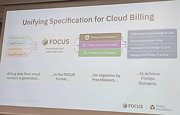 異なるクラウドからのコストを共通言語化するための仕様、FOCUS