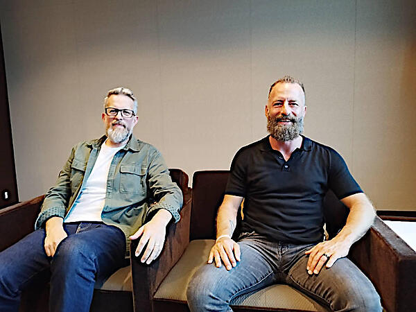 Trask氏（左）とStorment氏（右）