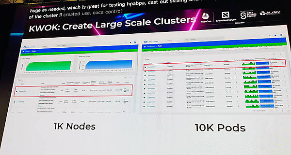 ノードは1,000、Podは10,000まで生成可能