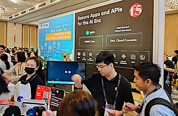 F5もAIをセキュアにするNGINXをメインに訴求