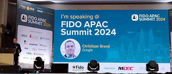 プレゼンテーションを行うChristiaan Brand氏