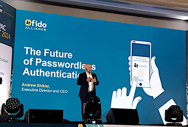 登壇したAndrew Shikiar氏