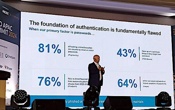 パスワードによる認証は根本的に間違っていると説明