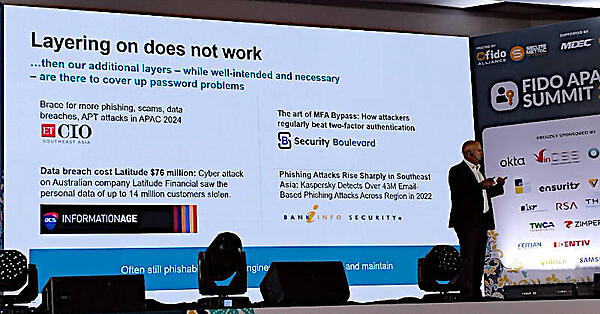 多くのメディアでパスワードに他の方法を加えても問題は解決しないことが報道されている