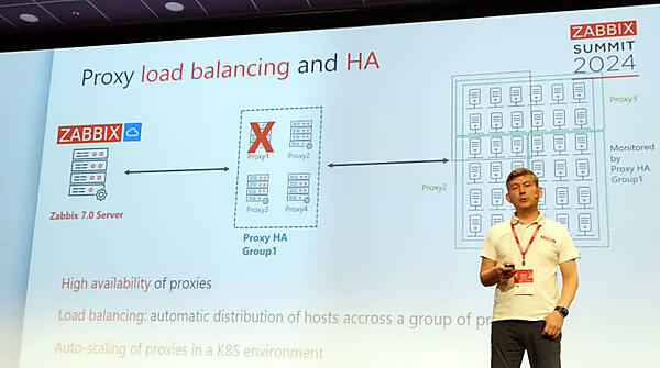 Proxyのロードバランシングも実装