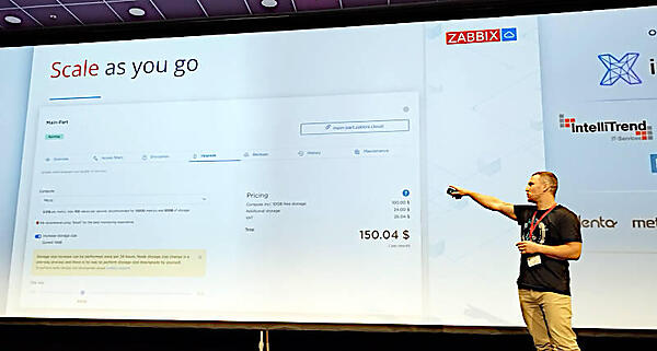 ストレージを拡大することでスケールアップも可能
