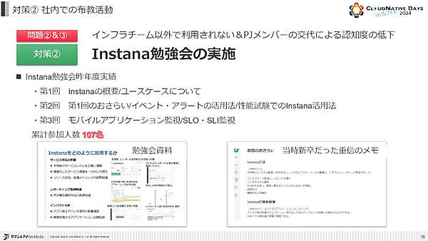 対策（2）社内での布教活動