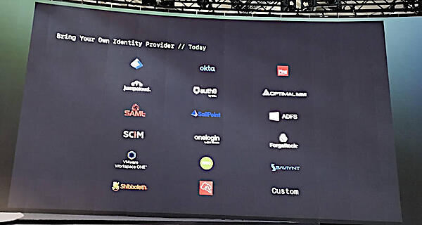 さまざまなID管理のベンダーソリューションと連携可能