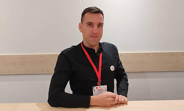 Zabbixの元社員Ingus Vilnis氏。現職はSEB Bankのエンジニア