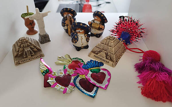 メキシコ関連のお土産も