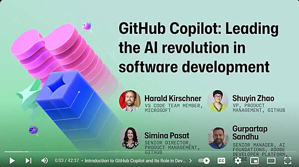 MicrosoftとAdobeのエンジニアを招いて解説させるお得意の手法