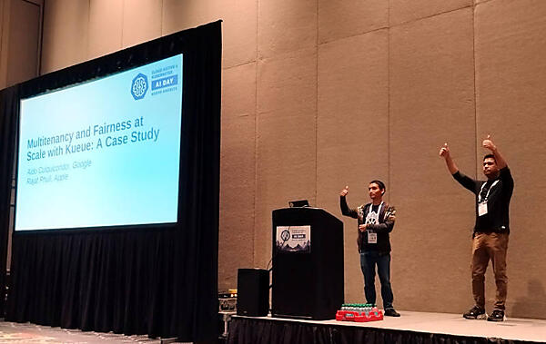 セッションを行うGoogleとAppleのエンジニア