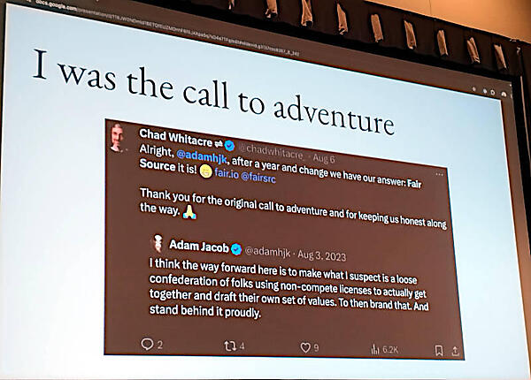 Sentryのフェアソースへのライセンス変更は2023年のJacob氏の投稿への回答