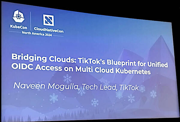 「複数のクラウドに実装されたKubernetesへのOpen ID Connect（OIDC）アクセスの実装例」という内容のセッション