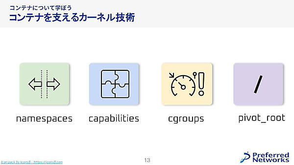 コンテナを支えるカーネル技術