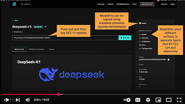 Jozuのインターフェースからモデルのパッケージングの例を紹介