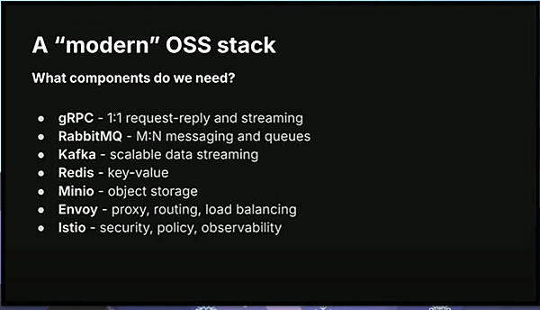 分散アプリケーションのためのOSSスタックを紹介