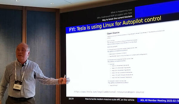 TeslaがAutopilotにLinuxを採用