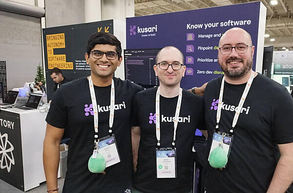 KusariのCTO、Michael Liberman氏と再会