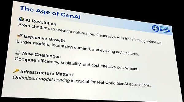 GenAIの時代というスライドで生成AIの課題を解説