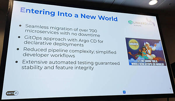 700のマイクロサービスをGitOpsで実装。AWS上のKubernetesのようだ