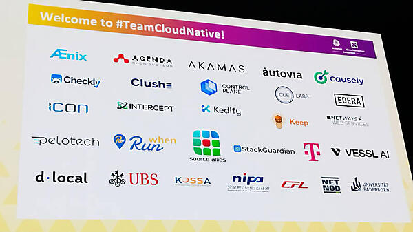 CNCFに新規加入した企業名を紹介。T-MobileやUBSなどの名前が確認できる