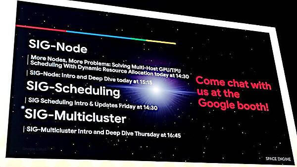 マルチリージョンのオートスケーリングを議論している3つのSIG