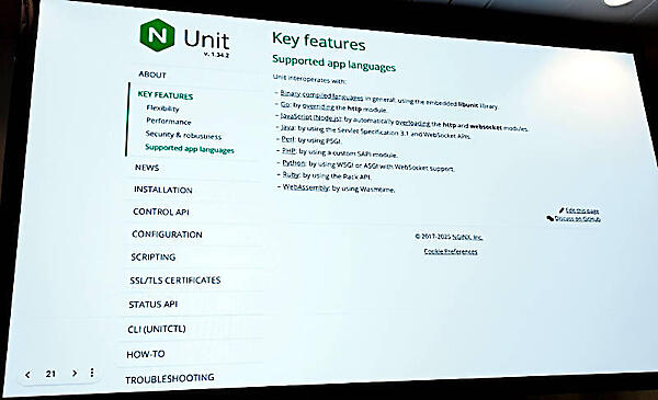 NGINXの軽量なアプリケーションサーバーUnitでもWebAssemblyが実行可能