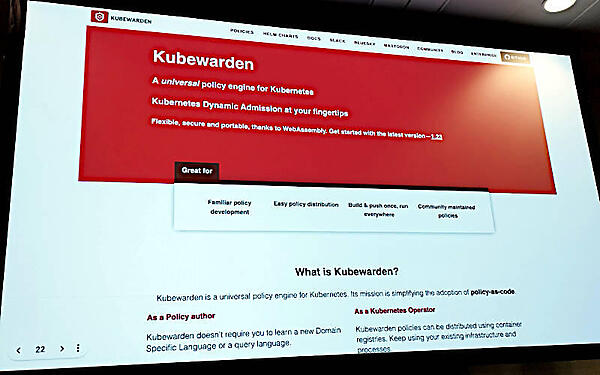 WebAssemblyでポリシーを実装するKubernetesのポリシーエンジン、Kubewarden