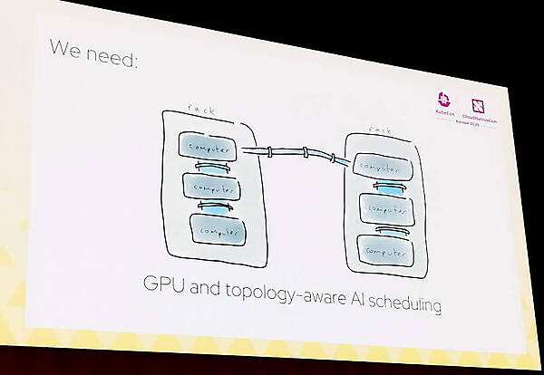 GPUのノードを意識したスケジューリング機能が必要
