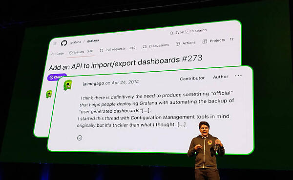 APIを利用してダッシュボードをインポート／エクスポートする機能は2014年に提案されたものだ
