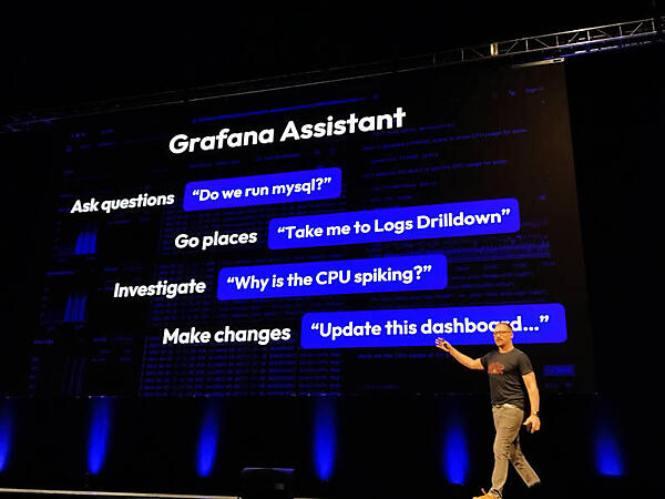 Grafana Assistantは質問するだけではなく対話でシステムを探査し原因を見つけ変更できる