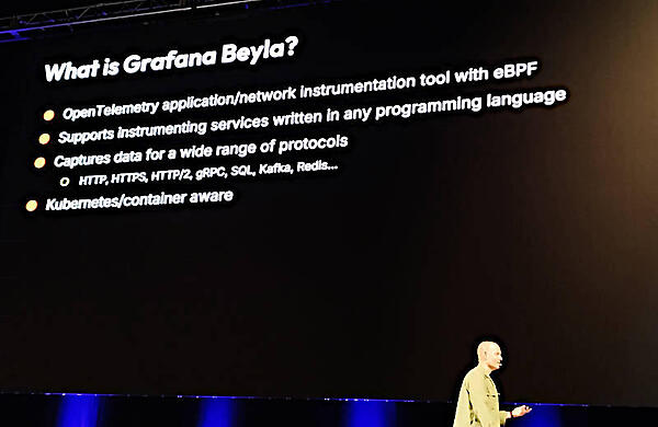 Beylaの概要を説明。eBPFを使ってデータをキャプチャーするのが特徴