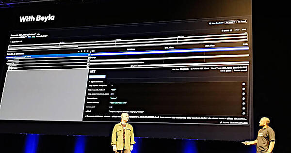 Beylaによるインストルメンテーションでは詳細にトレーシングが可能