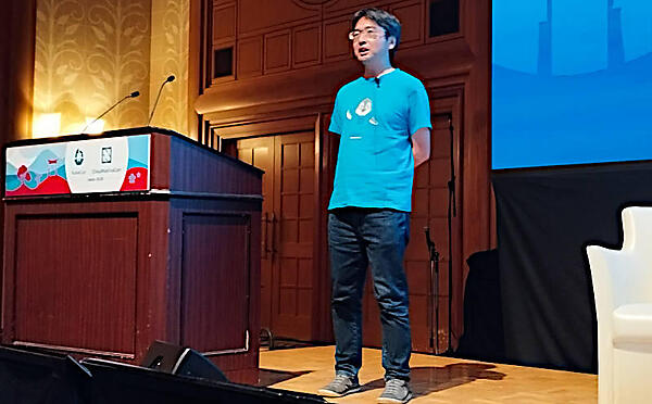 KubeCon Japanのキーノート2日目に登壇した中村氏