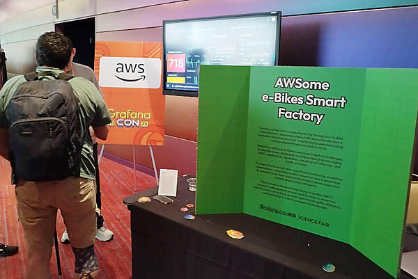 AWSがスポンサーとなったサイエンスフェア＠GrafanaCON