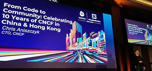 CNCFのChris Aniszczyk氏登壇