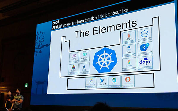 登壇したGriffith氏（左）とSalatino氏（右）