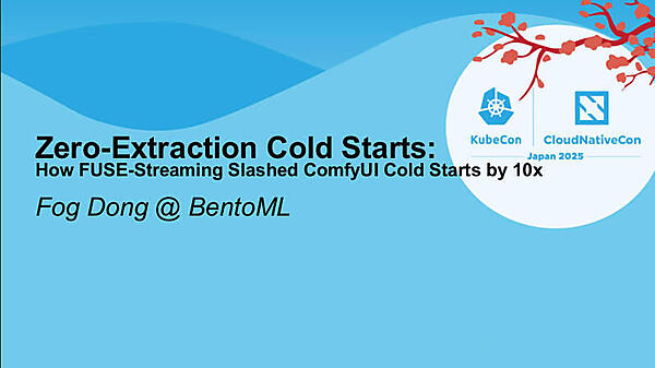 LLMの起動を高速化するBentoMLを解説するセッション