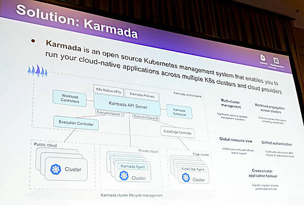 マルチクラスターの運用に選択されたのがKarmada