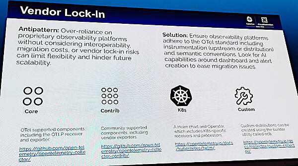 ベンダーロックインが最初に挙げたアンチパターン