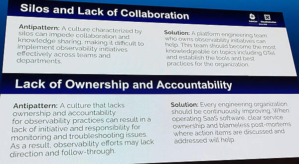 サイロ化した組織もオーナーシップの欠如もオブザーバビリティのアンチパターン