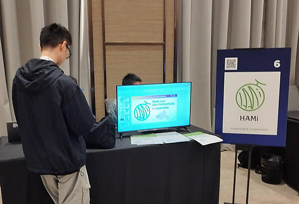 HAMiのブース