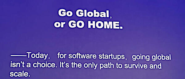 グローバル展開は必須、できないなら諦めろ