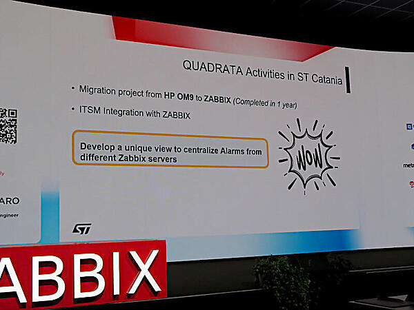 STMicroelectronicsの2つの工場のモニタリングシステムをZabbixに移行