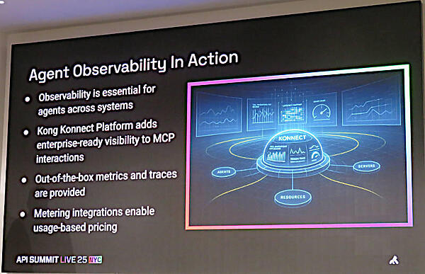 エージェントに対するオブザーバビリティの観点でもAPI管理が重要と訴求