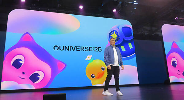 キーノートセッションを行うCOOのKyle Daigle氏